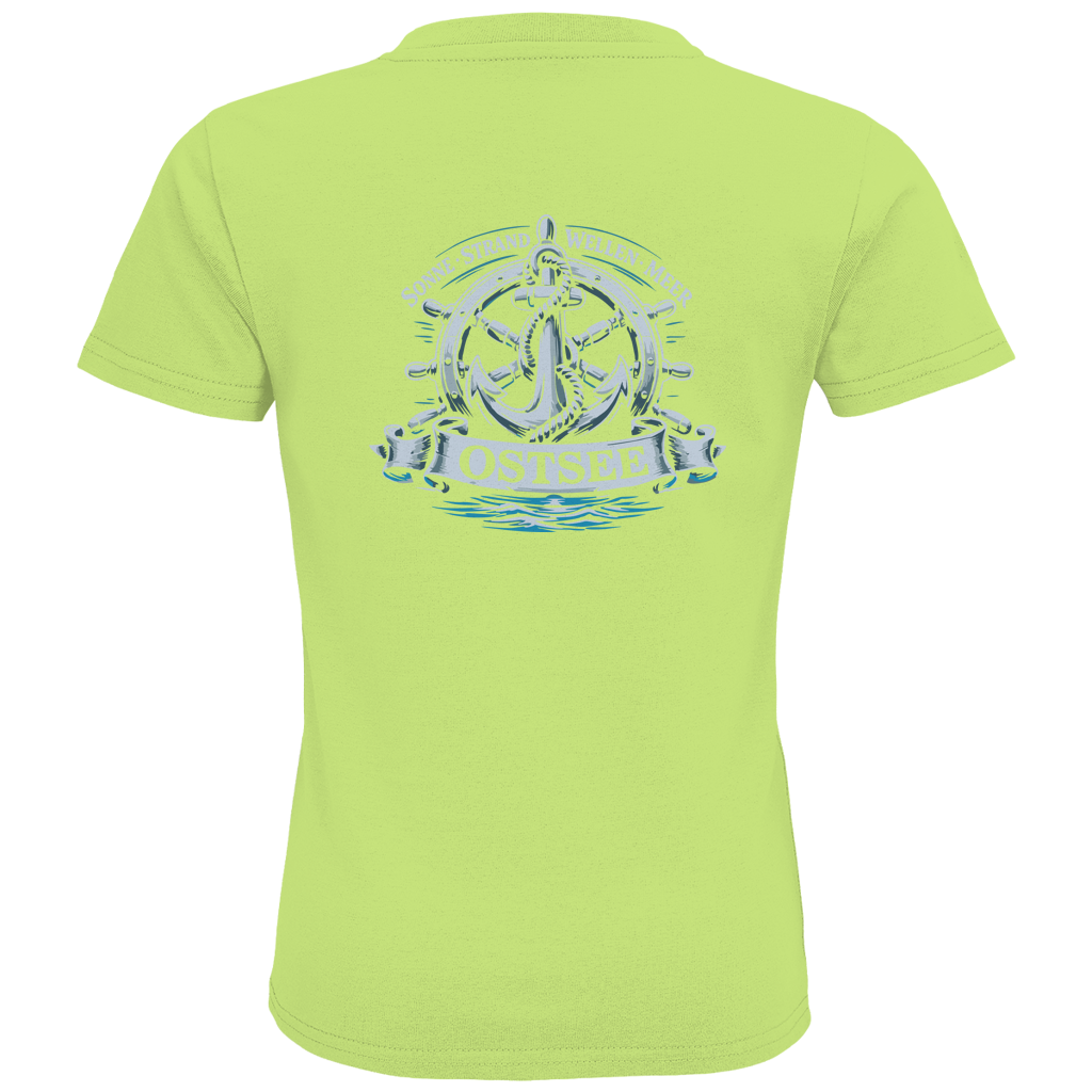T-Shirt Kinder  "Ostsee Anker" #559 - beidseitiger Druck