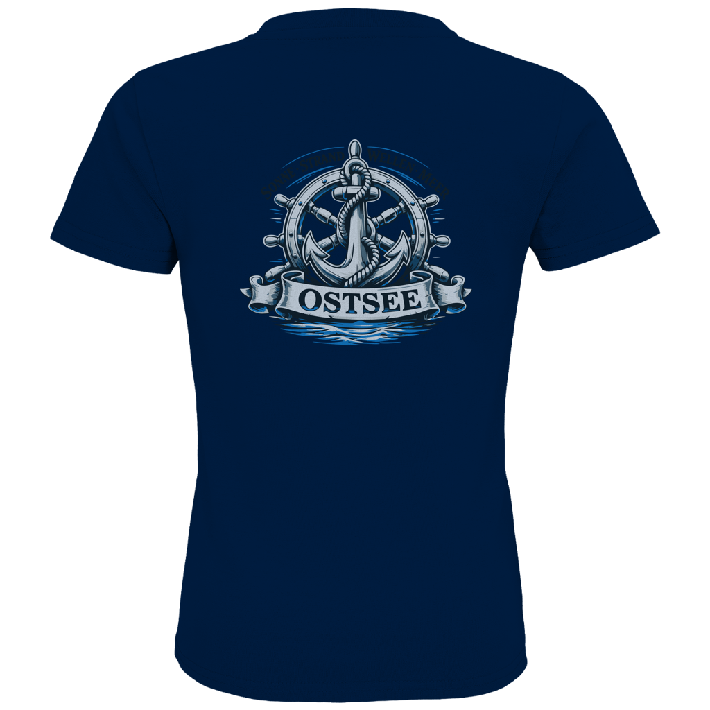 T-Shirt Kinder  "Ostsee Anker" #559 - beidseitiger Druck
