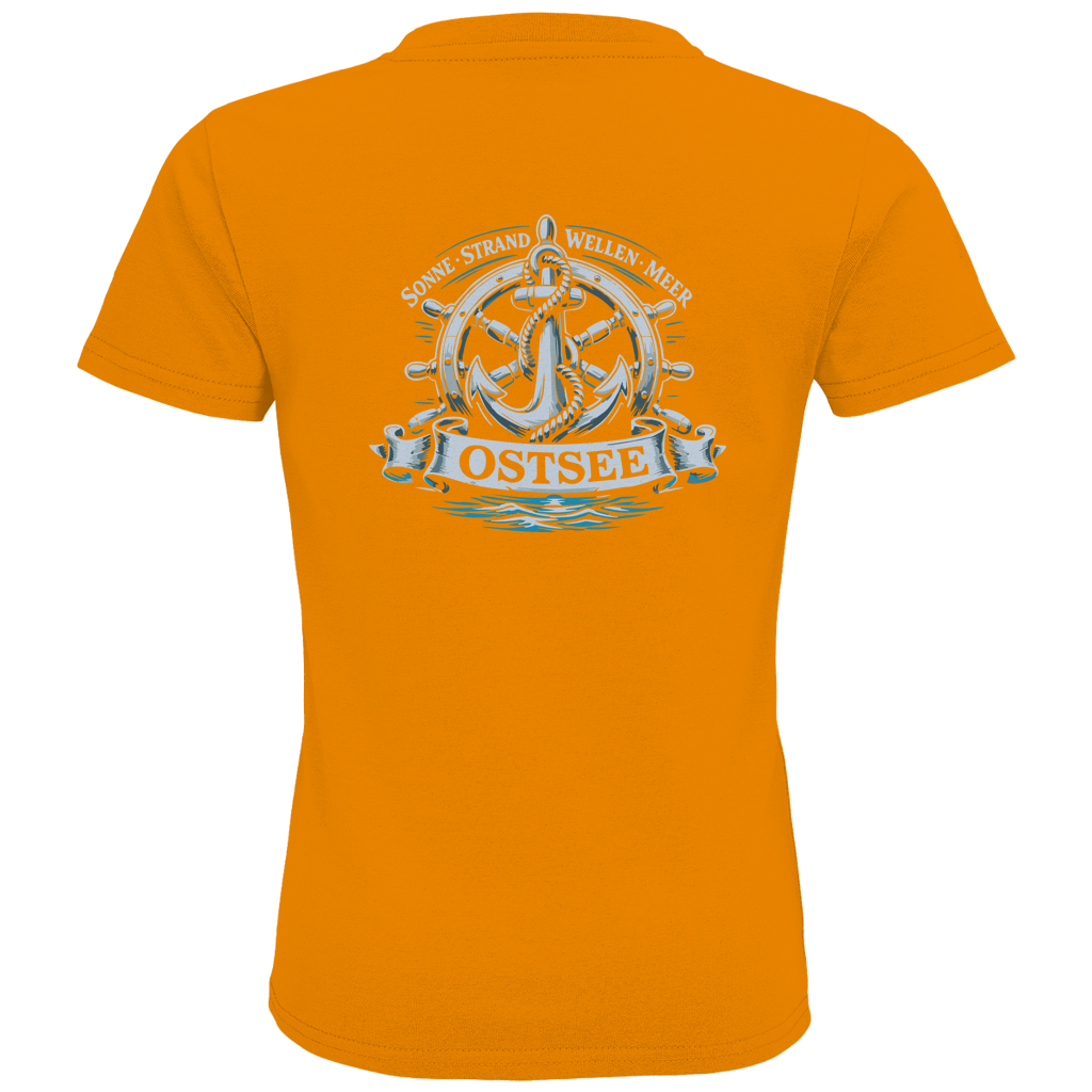 T-Shirt Kinder  "Ostsee Anker" #559 - beidseitiger Druck