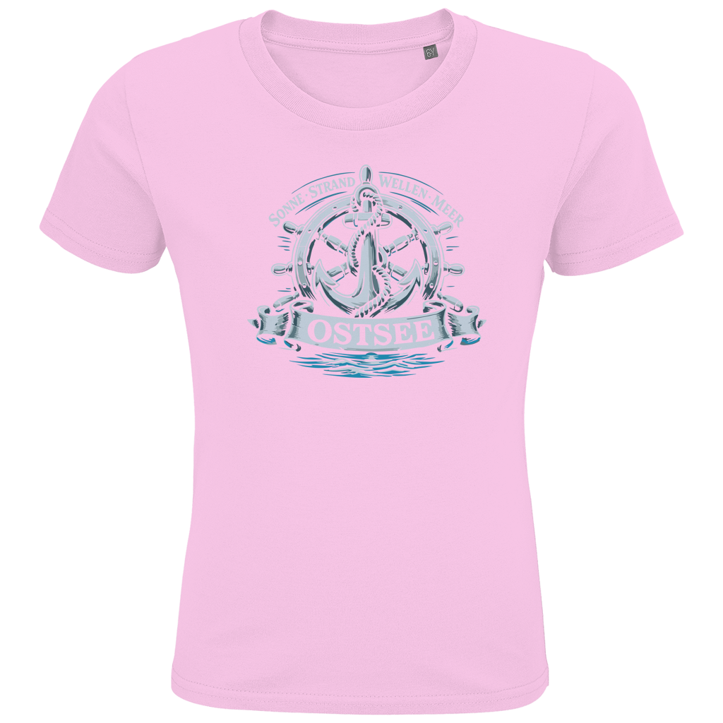 T-Shirt Kinder  "Ostsee Anker" #559 - beidseitiger Druck