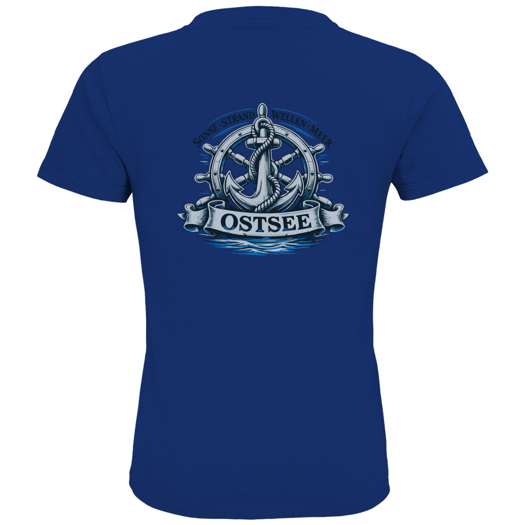 T-Shirt Kinder  "Ostsee Anker" #559 - beidseitiger Druck