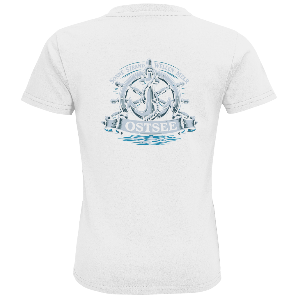 T-Shirt Kinder  "Ostsee Anker" #559 - beidseitiger Druck