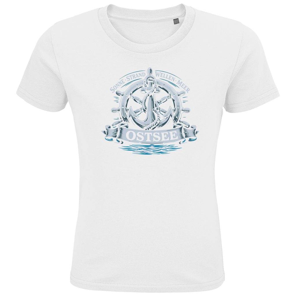 T-Shirt Kinder  "Ostsee Anker" #559 - beidseitiger Druck
