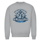 Sweatshirt Herren "Ostsee Anker" #559 - einseitiger Druck