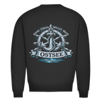 Sweatshirt Herren "Ostsee Anker" #559 - beidseitiger Druck
