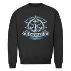 Sweatshirt Herren "Ostsee Anker" #559 - beidseitiger Druck