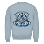 Sweatshirt Herren "Ostsee Anker" #559 - beidseitiger Druck