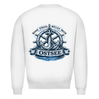 Sweatshirt Herren "Ostsee Anker" #559 - beidseitiger Druck
