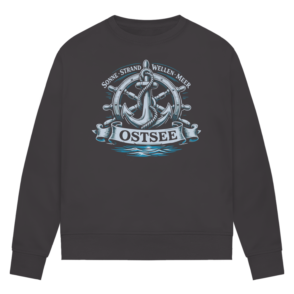 Sweatshirt Damen  "Ostsee Anker" #559