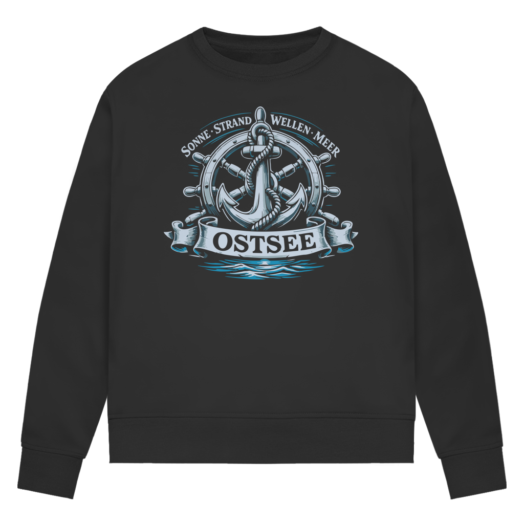 Sweatshirt Damen  "Ostsee Anker" #559