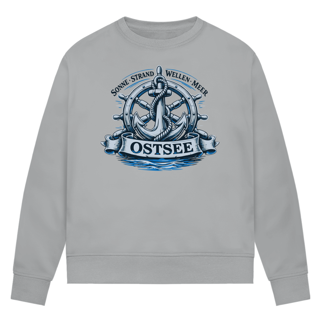 Sweatshirt Damen  "Ostsee Anker" #559