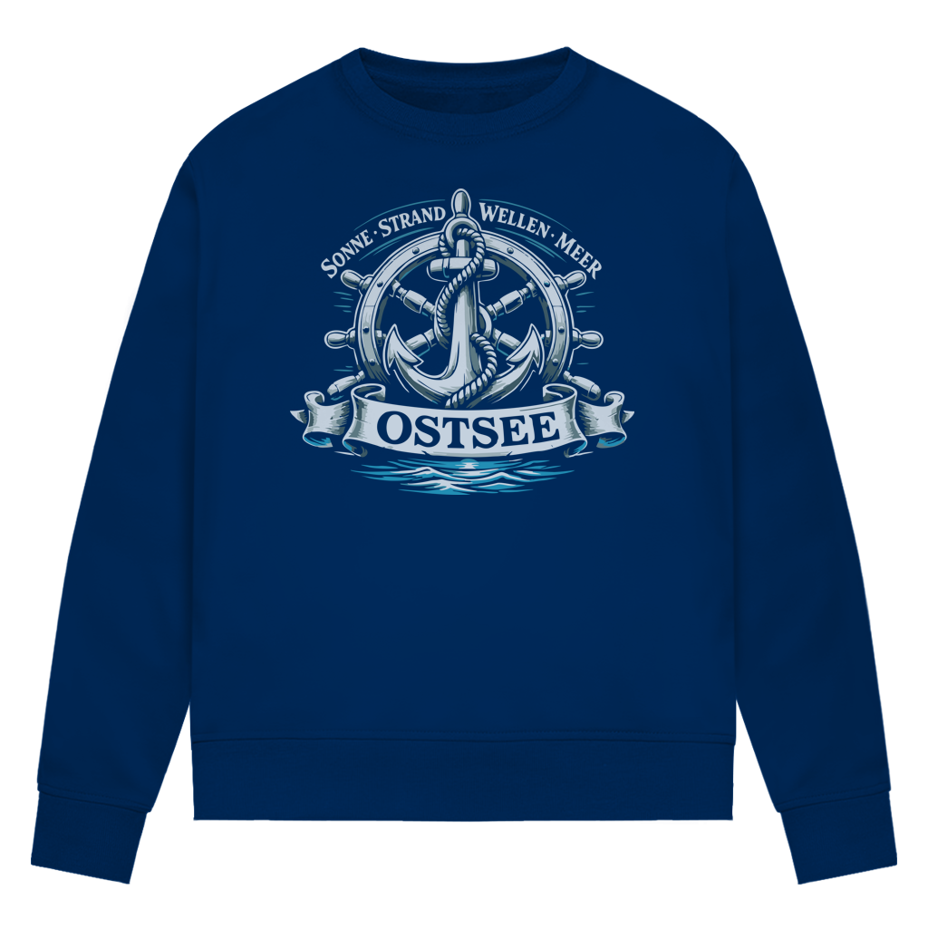 Sweatshirt Damen  "Ostsee Anker" #559