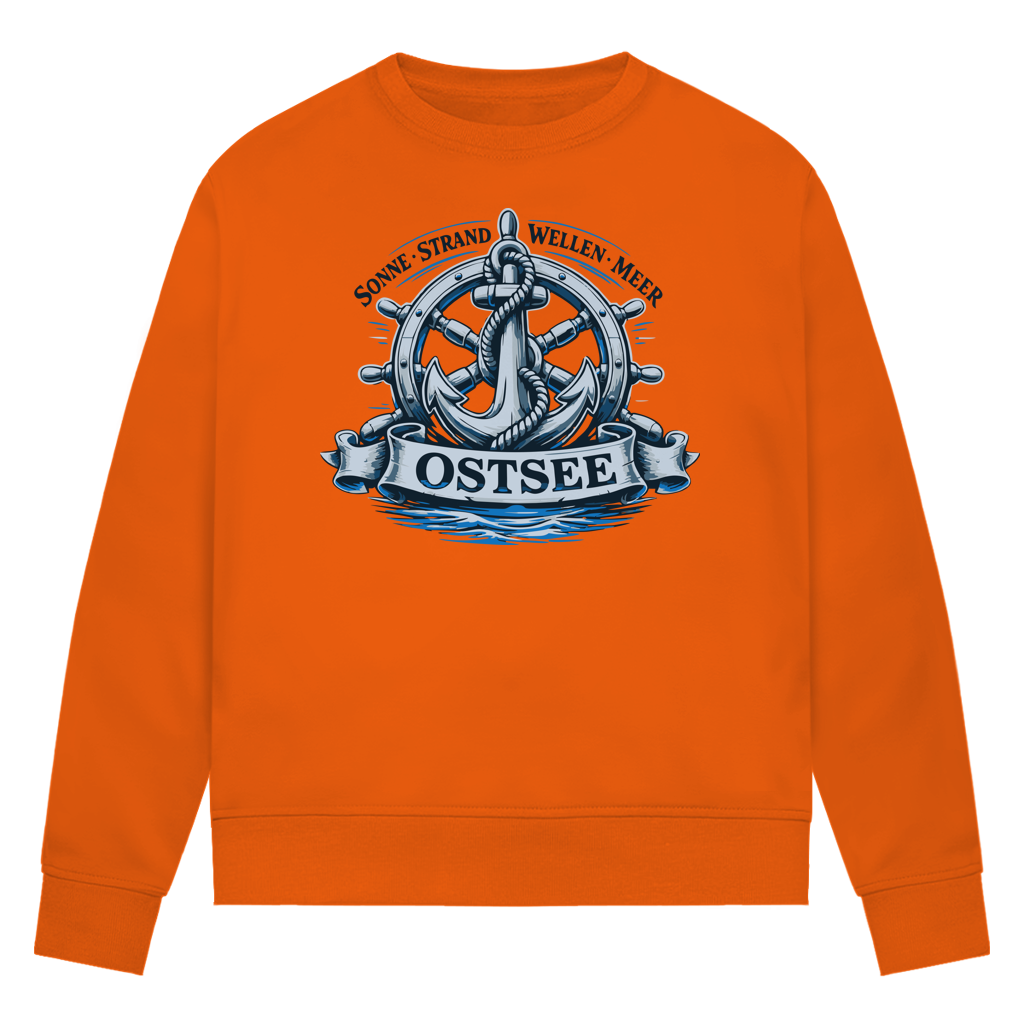 Sweatshirt Damen  "Ostsee Anker" #559