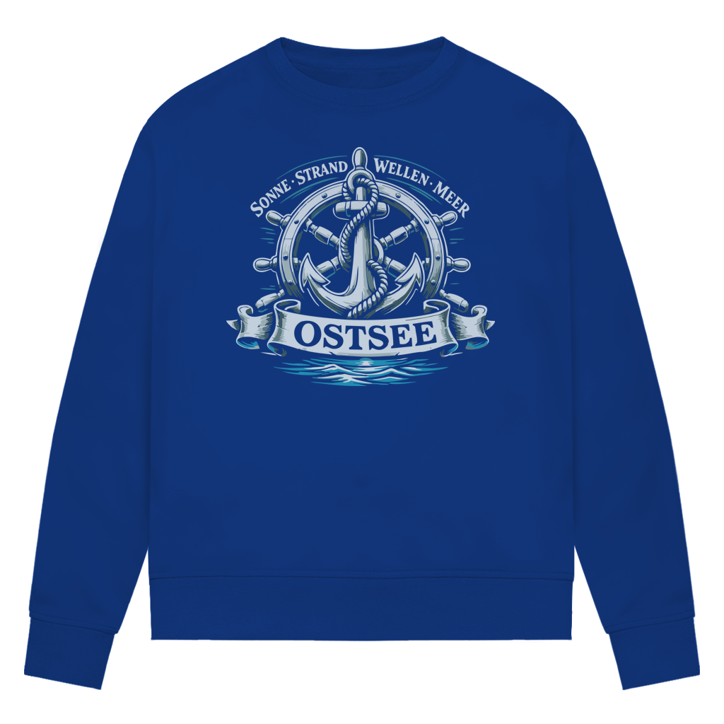 Sweatshirt Damen  "Ostsee Anker" #559