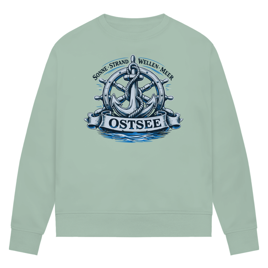 Sweatshirt Damen  "Ostsee Anker" #559