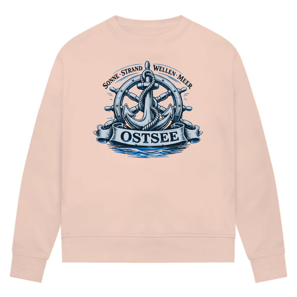 Sweatshirt Damen  "Ostsee Anker" #559