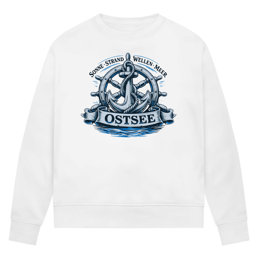 Sweatshirt Damen  "Ostsee Anker" #559