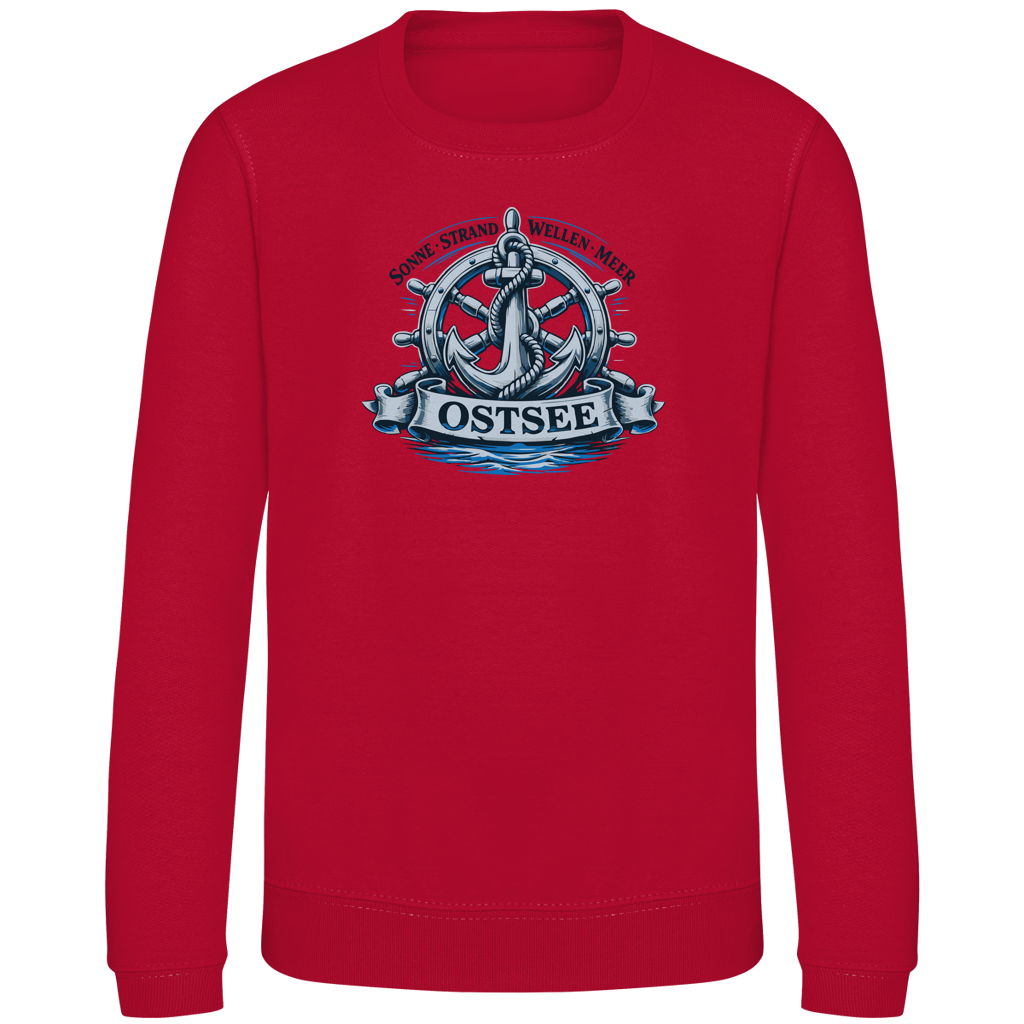 Sweatshirt Kinder  "Ostsee Anker" #559
