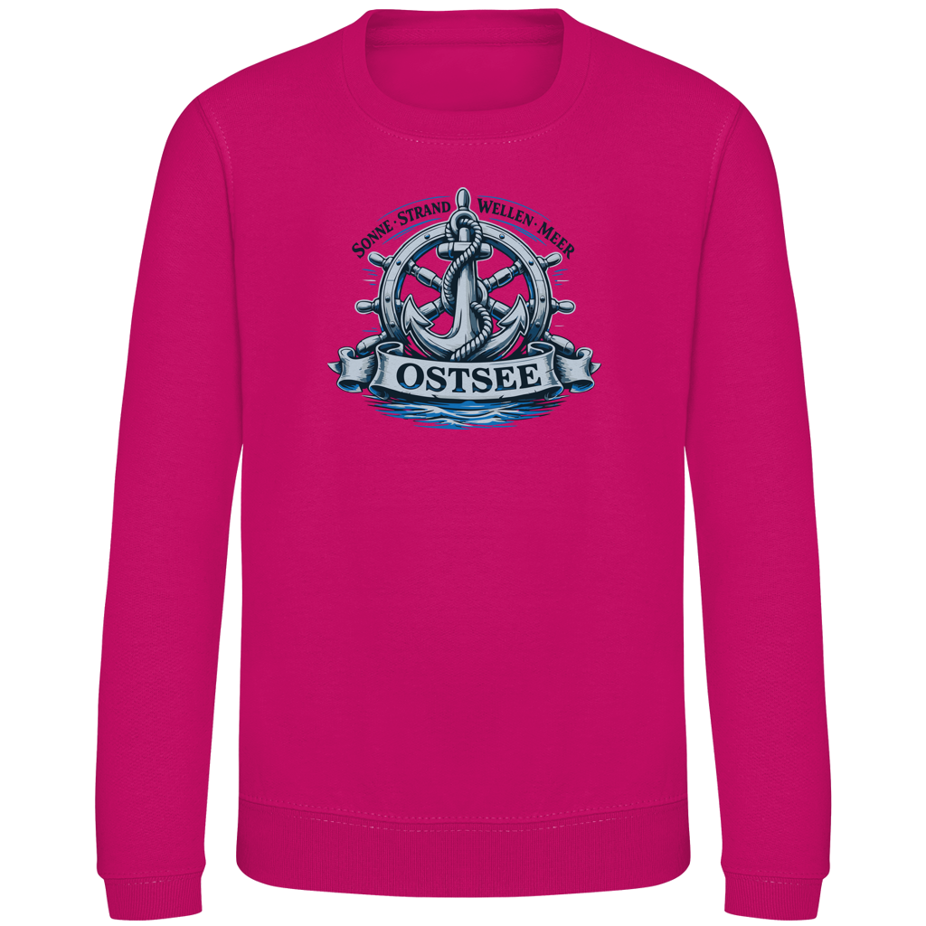 Sweatshirt Kinder  "Ostsee Anker" #559