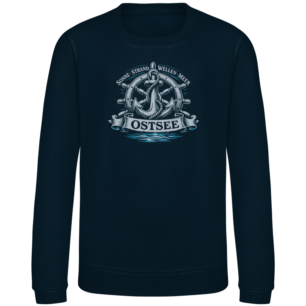Sweatshirt Kinder  "Ostsee Anker" #559