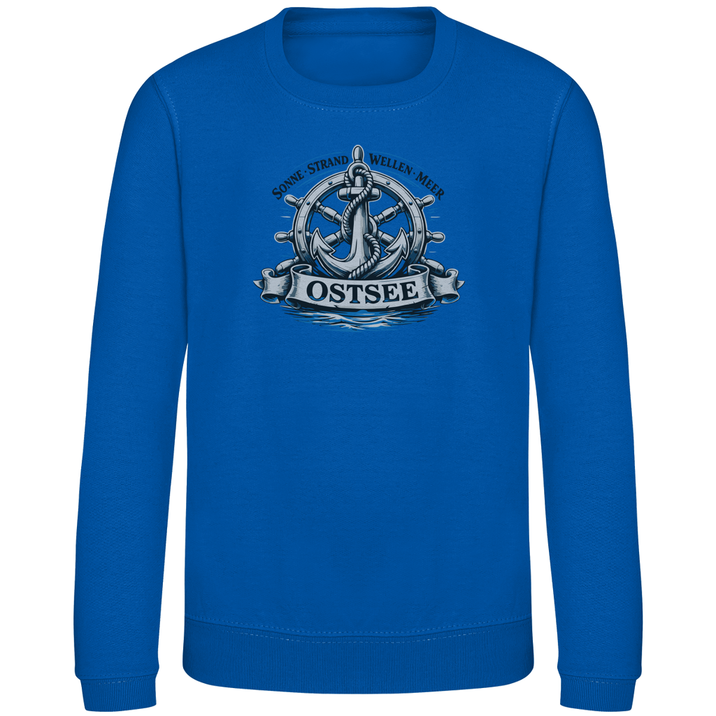 Sweatshirt Kinder  "Ostsee Anker" #559