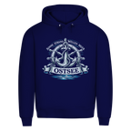 Hoodie Herren  "Ostsee Anker" #559 - einseitiger Druck