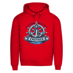 Hoodie Herren  "Ostsee Anker" #559 - einseitiger Druck