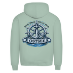 Hoodie Herren  "Ostsee Anker" #559 - beidseitiger Druck