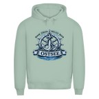 Hoodie Herren  "Ostsee Anker" #559 - beidseitiger Druck