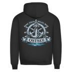 Hoodie Herren  "Ostsee Anker" #559 - beidseitiger Druck