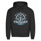 Hoodie Herren  "Ostsee Anker" #559 - beidseitiger Druck