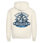 Hoodie Herren  "Ostsee Anker" #559 - beidseitiger Druck