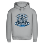 Hoodie Herren  "Ostsee Anker" #559 - beidseitiger Druck