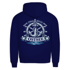 Hoodie Herren  "Ostsee Anker" #559 - beidseitiger Druck