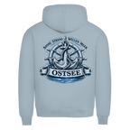Hoodie Herren  "Ostsee Anker" #559 - beidseitiger Druck