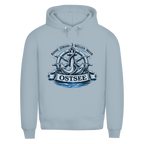 Hoodie Herren  "Ostsee Anker" #559 - beidseitiger Druck
