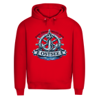 Hoodie Herren  "Ostsee Anker" #559 - beidseitiger Druck
