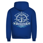 Hoodie Herren  "Ostsee Anker" #559 - beidseitiger Druck
