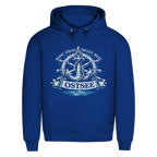 Hoodie Herren  "Ostsee Anker" #559 - beidseitiger Druck