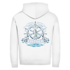 Hoodie-Jacke  "Ostsee Anker" #559 - beidseitiger Druck