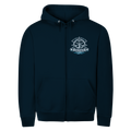 Hoodie-Jacke  "Ostsee Anker" #559 - beidseitiger Druck