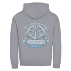 Hoodie-Jacke  "Ostsee Anker" #559 - beidseitiger Druck