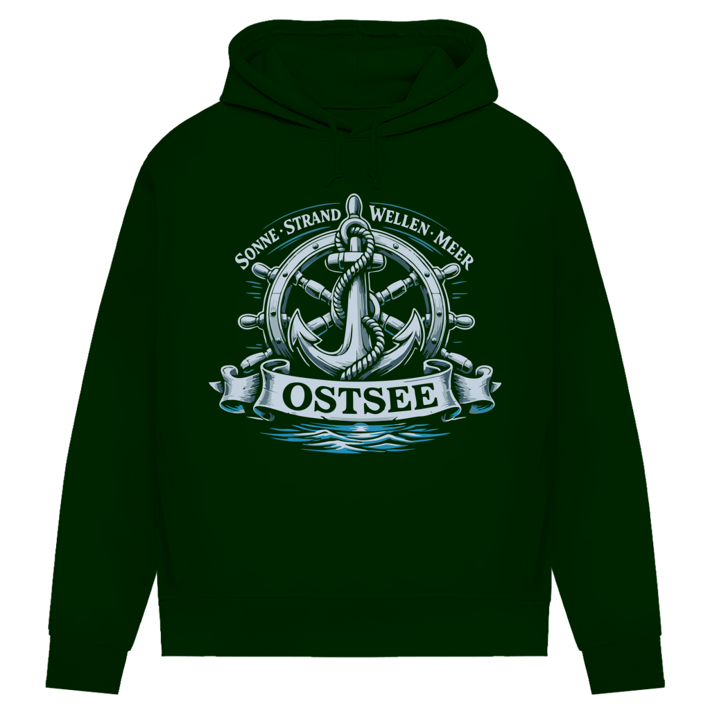 Hoodie Damen  "Ostsee Anker" #559