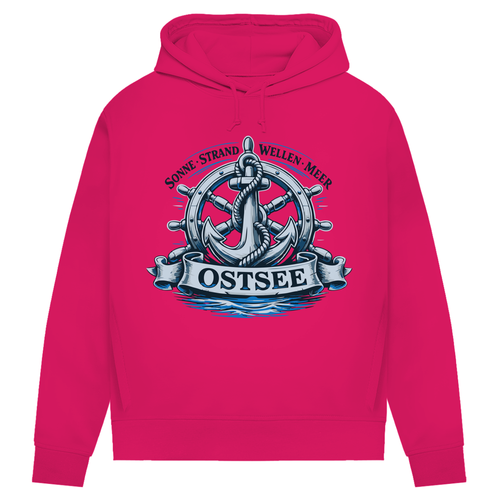 Hoodie Damen  "Ostsee Anker" #559