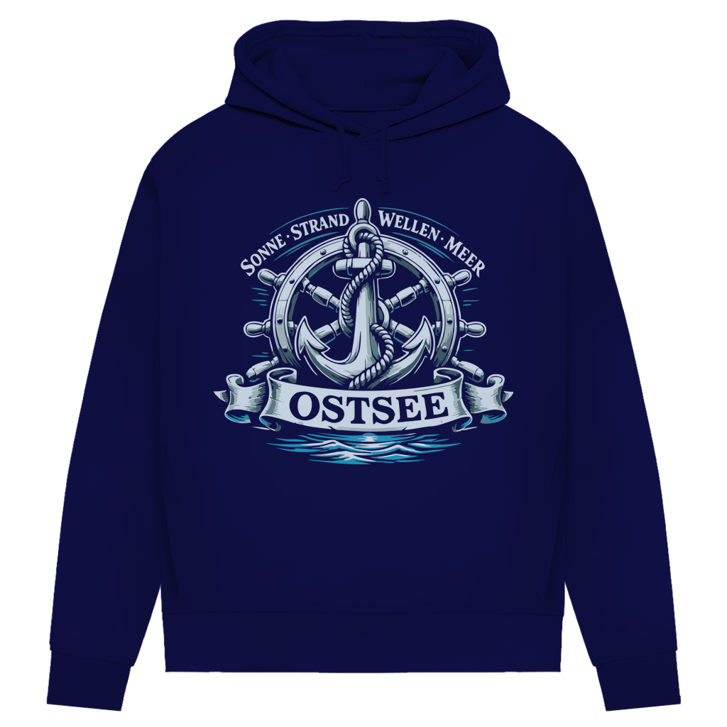 Hoodie Damen  "Ostsee Anker" #559