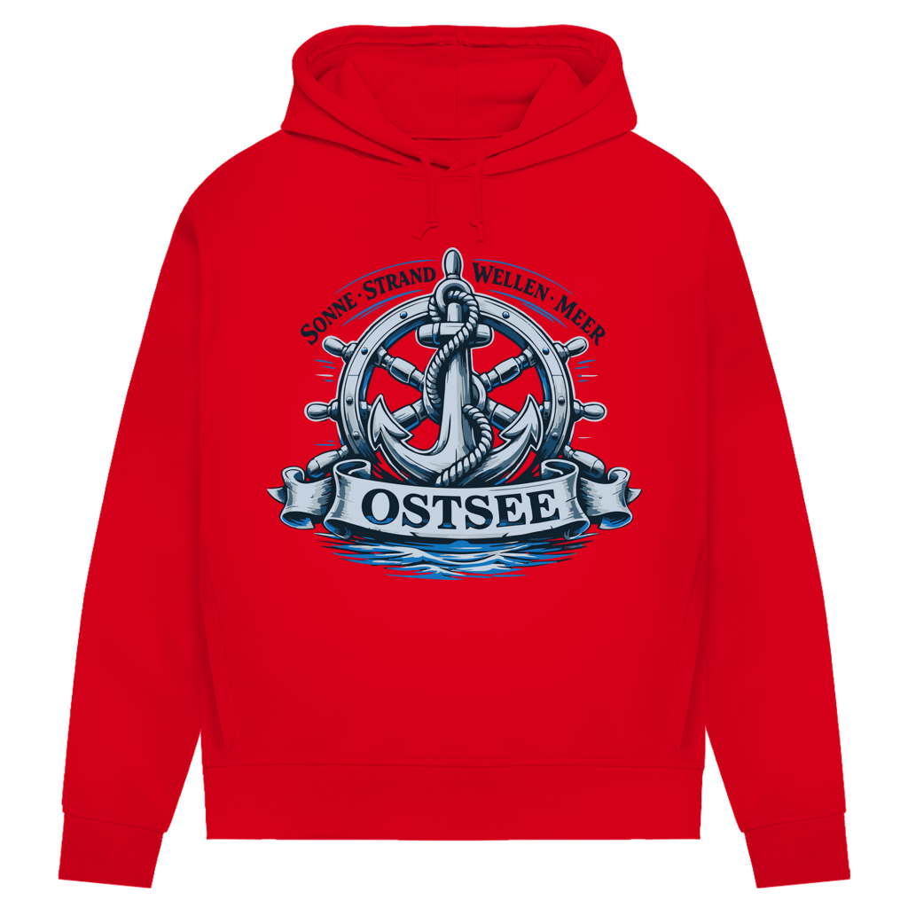 Hoodie Damen  "Ostsee Anker" #559
