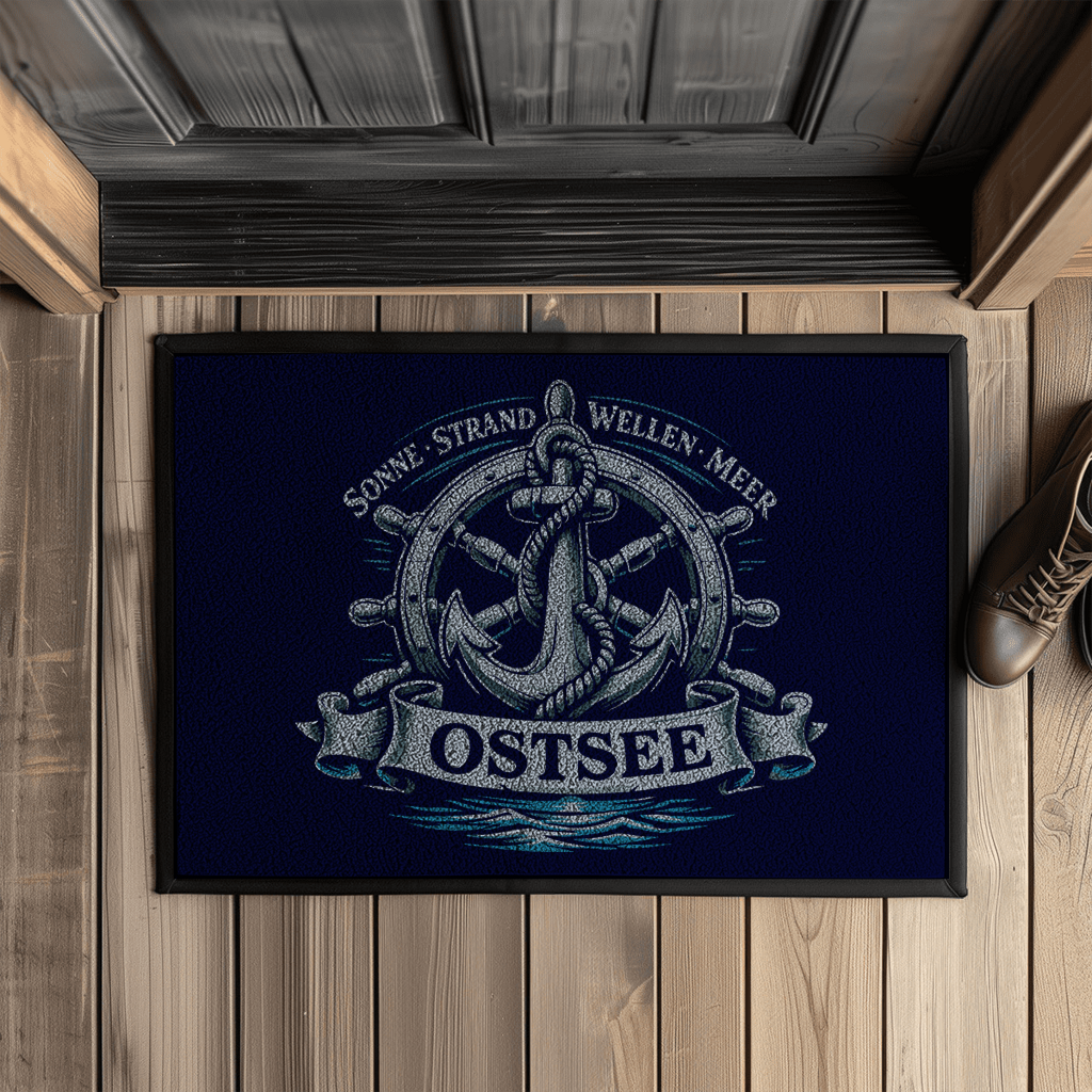 Fußmatte   "Ostsee Anker" #559