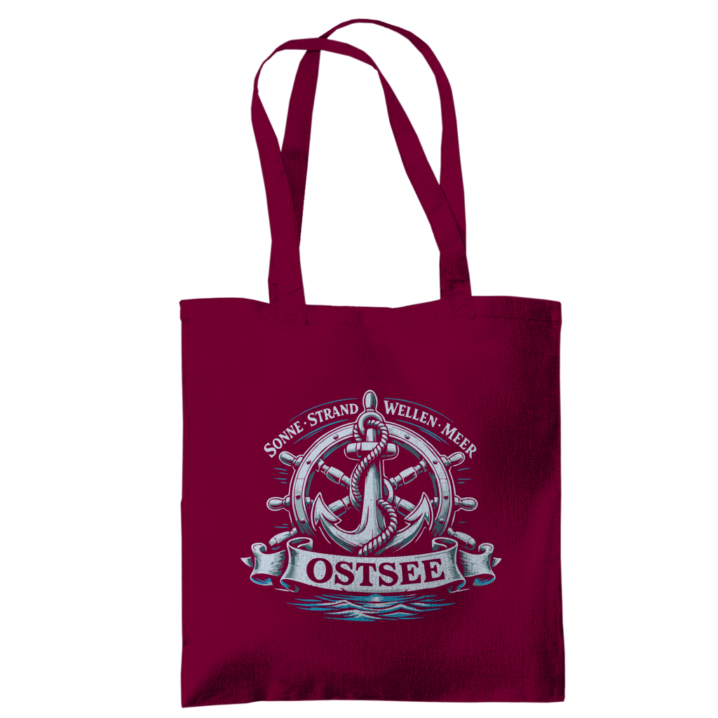 Baumwolltasche   "Ostsee Anker" #559