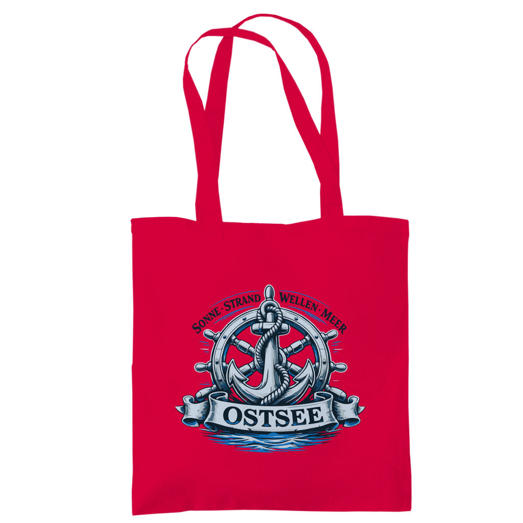 Baumwolltasche   "Ostsee Anker" #559
