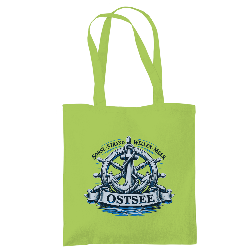 Baumwolltasche   "Ostsee Anker" #559